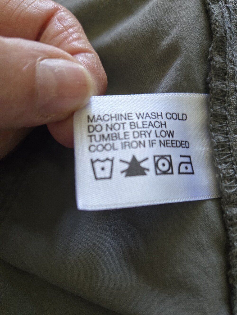 Orvis Dark Grey Pants with Orange Accent - Picture 7 of 7